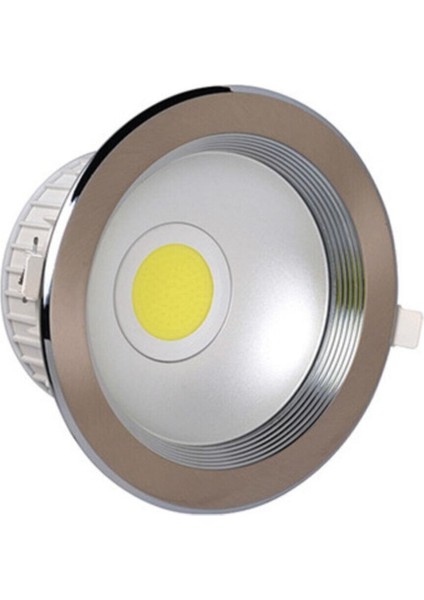 10 Watt Cob LED Downlight Spot Mat Krom Kasa 4200K Yok Gün Işığı Yok 10 Watt A A'dan G'ye ABA66171-D