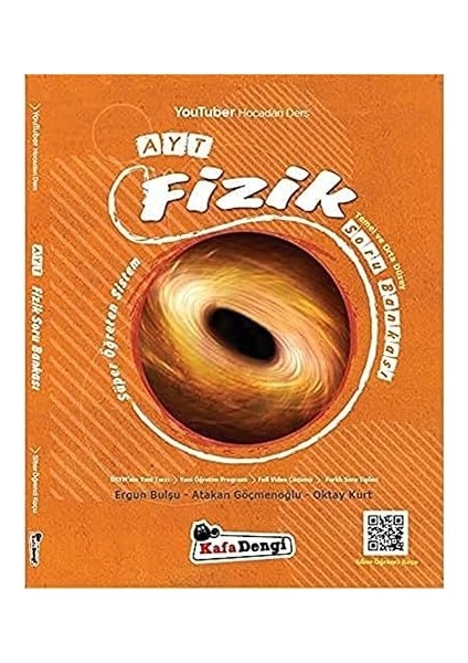 Kafadengi Ayt Fizik Soru Bankası - Temel ve Orta Düzey + Yapışkanlı Not Kağıdı