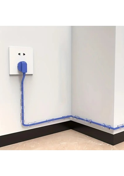 20LI Şeffaf Kablo Sabitleyici Düzenleyici Klips Duvar Fayans Cam Yapışkanlı Kablo Tutucu 20 Adet Şff