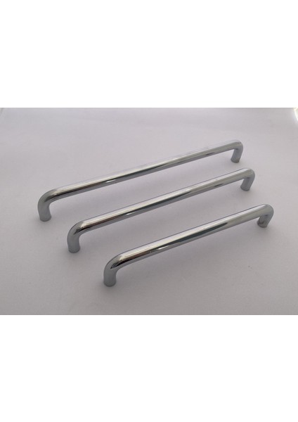 Trs 192 mm Alüminyum Metal U Kulp Krom Dolap Mutfak Çekmece Vestiyer Kulp Mobilya Kulpları Gri fiyatları