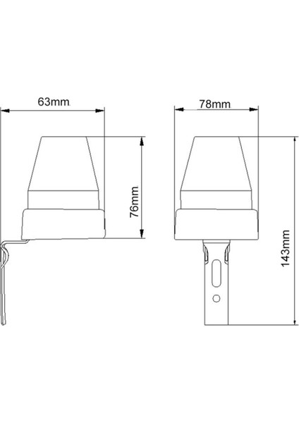 CT9189 Gece Gündüz Sensörü 10A 1200W Fotosel Tekli Beyaz Işık Gu5.3 LED Ampul 1250 Watt Yok fiyatları