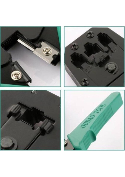 Network Sıkma Pensesi 4507P Jack RJ45 RJ11 Rj9 Üçlü Soyucu Cat5 Cat6 Pense fırsatları