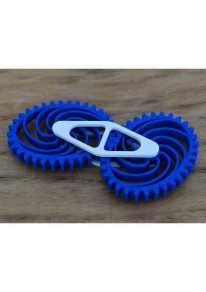 Eliptik Dişli Fidget (Özelleştirilebilir Tasarım)