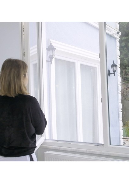 Pencere Sineklik Sinek Tülü Böcek Tutucu 150X100 cm 5 Metre Cırt Bant 150 x 100 Yapışkanlı Pvc-Polye fırsatları