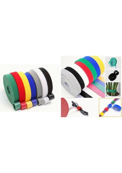 (7 Adet) 1 Set 10MM*3.30MT Yeniden Kullanılabilir Çift Taraflı Sabitleme Bantı Kendinden Yapışkanlı fiyatları