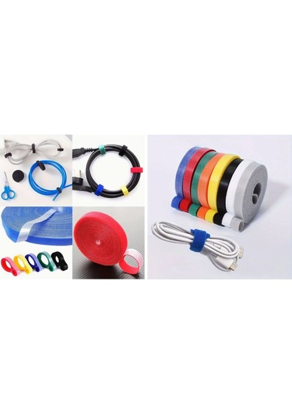 (7 Adet) 1 Set 10MM*3.30MT Yeniden Kullanılabilir Çift Taraflı Sabitleme Bantı Kendinden Yapışkanlı fırsatları