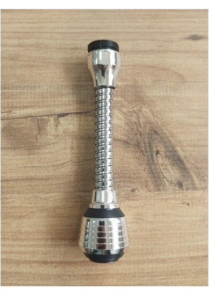 Krom Kısa Kubar Boru 13 cm Mutfak Lavabo Başlığı Musluk Ucu Tasarruflu 2 Yıl Krom