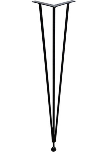 Metal Masa Ayağı 73 cm Üniversal Pingolu Firkete Ayak 4 Adet Siyah 4'lü Masa Ayağı Tr fiyatları