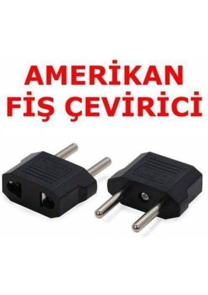 Amerikan Priz Çevirici Adaptörü Türk Tipi Fiş Dönüştürücü Aparat Çevirici Dönüştürücü Ürün modelleri