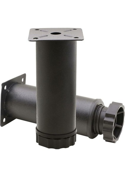 15 cm Metal Baza Ayağı Yükseklik Ayarlı Mobilya Ayağı Yatak Ayağı Koltuk Ayağı 4'lü Set Siyah 42 Çap fiyatları