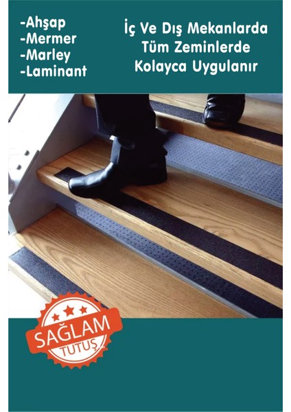 Merdiven Zemin Kaydırmaz Bant 50 MM.X15 Metre Süper Güçlü Yapıştırıcı Siyah Tr Inanç Yapışkanlı Bant modelleri
