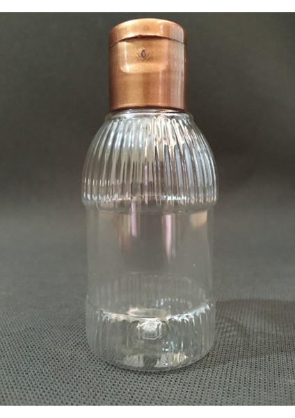 10 Adet 50 ml Flip Top Bronz Kapaklı Est Likit Mürekkep Dezenfektan Kolonya Boş Plastik Şişesi 50 ml