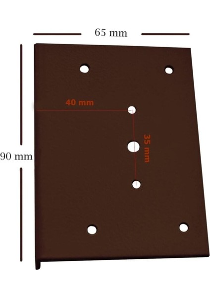 Dolap Menteşe Tamir Sacı Seti Kasa Kısmı Için 2 Li Koyu Kahverengi Mobilya Menteşeleri Turkuaz modelleri