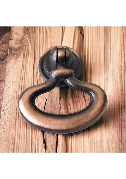 Mobilya Dolap Düğme Metal Pimli Sarkaç Kulp Bakır Eskitme Hale Sarkaç Mobilya Kulpları Beyaz fırsatları