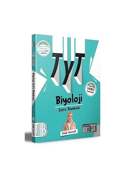 2023 Tyt Biyoloji Tamamı Video Çözümlü Soru Bankası + Yapışkanlı Not Kağıdı