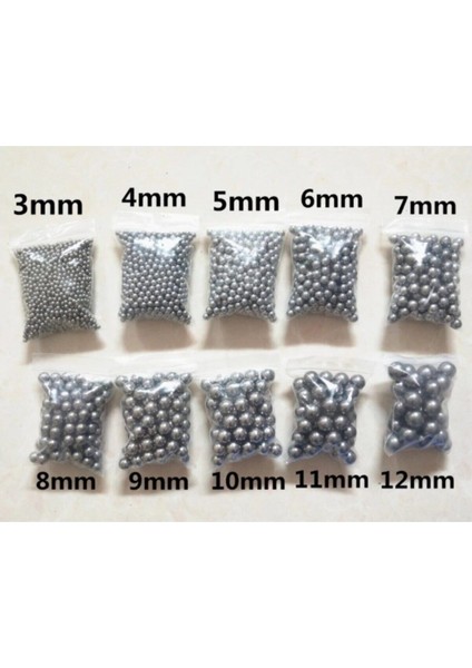 50 Adet 11MM Çelik Bilya - Çok Amaçlı Bilye, Tane Demir Misket Rulman Çelik fırsatları