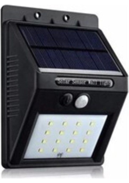 20 Ledli Solar Güneş Enerji Panelli Sensörlü Lamba Cn