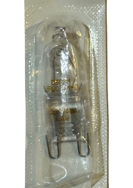 Halopin Oven 40W 2700K (Sarı Işık) G9 Duylu Halojen Fırın Ampulü Tekli Sarı Işık G9 Halogen Ampul 40 fırsatları