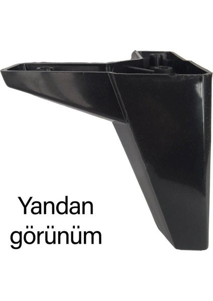 8 Adet Serdivan 12 cm Siyah Lüx Mobilya Kanepe Sehpa Ünite Koltuk Ayağı Baza Ayak Masa Ayakları Siya indirimleri