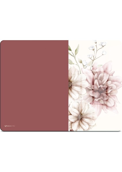 Cam Kesme Tahtası ve Sunumluk ve Sunum Tabağı Vintage Gül Kurusu 30X40 cm fiyatları