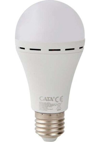 9W Şarjlı LED Ampül E27 Beyaz Tekli Beyaz Işık E27 LED Ampul 9 Watt Yok Cn modelleri