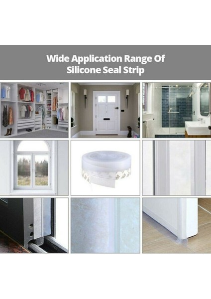 5 Metre Kapı Altı Bandı Pencere Rüzgar Önleyici Soğuk Kesici Toz Böcek Geçirmez Izolasyon Bant Bantı fiyatları