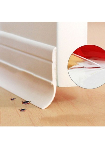 5 Metre Kapı Altı Bandı Pencere Rüzgar Önleyici Soğuk Kesici Toz Böcek Geçirmez Izolasyon Bant Bantı