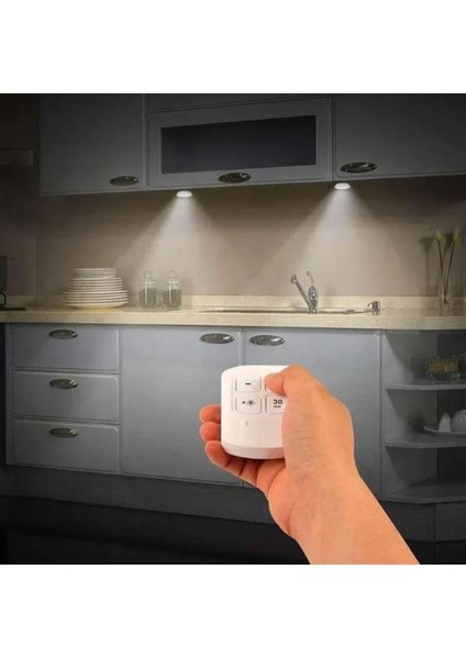 Simurg H1COB Uzaktan Kumandalı Tekli Spot Lamba Pilli Dolap Altı Spot Yok Beyaz Işık LED 0 - 250 Wat fiyatları