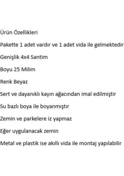 Mobilya Sandalye Masa Ünite Kanepe Koltuk Ahşap Ayak Yükseltici Ağaç Takoz Boy 25 mm En 4x4 cm Mobil fiyatları