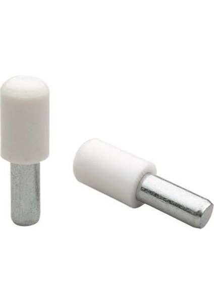 Metal Başlı Raf Pimi Beyaz (100 Adet) Dolap Içi Düzenleyiciler