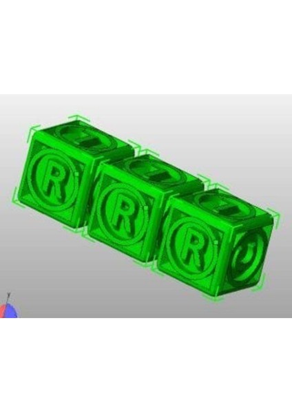 导武 Sol Sağ Merkez Oyun: 3D Baskılı Zar Oyunu