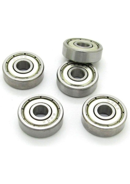 Metal Mühürlü Çok Amaçlı Bilye Rulman - 5X16X5 Ölçülerinde 20 Adet 625ZZ Rulman Metal