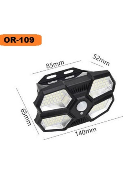 108 LED 3 Mod Güneş Enerjili Su Geçirmez Hareket Sensörlü Solar Lamba Cn fiyatları