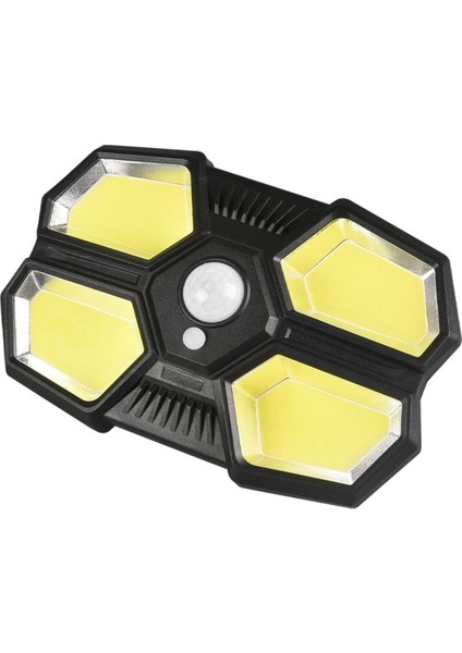 Süper Parlak Solar 108 Cob LED Hareket Sensörlü Su Geçirmez Ev-Bahçe-Sokak Aydınlatması Cn
