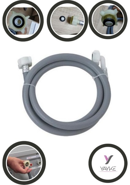 Çamaşır/bulaşık Makinesi Temiz Su Giriş Hortumu (5 Metre) Tesisat Malzemeleri Tr fiyatları