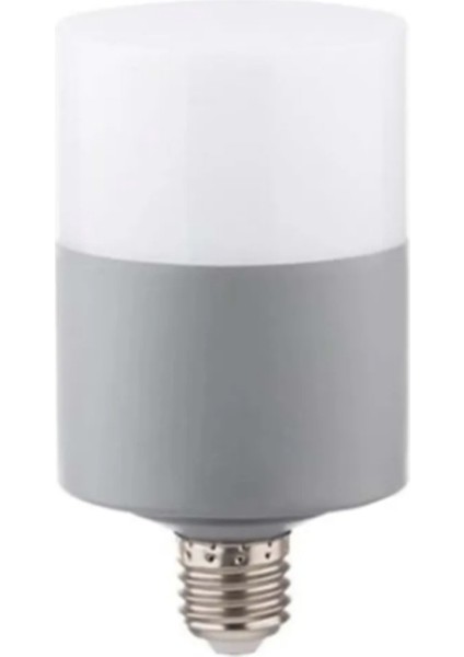 20 Watt Oval Dekoratif LED Ampul E27 Beyaz Işık 6500 K Tekli Beyaz Işık E27 LED Ampul 20 Watt Yok A'