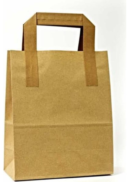 Esmer Kraft Kağıt Çanta 25X28X14CM 50 Adet 100 x 150 Poşet