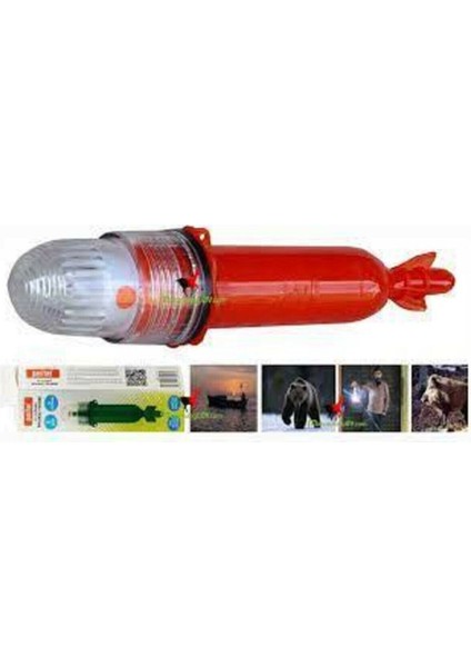Domuz Ayı Yabani Hayvan Kovucu Ağ Lambası Yüksek Işık Rengarenk Flasör GP-140 Yok Beyaz Işık LED 1 W fiyatları