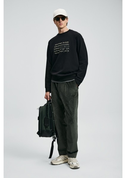 Shadow Erkek Sweatshirt 112030174 Siyah modelleri