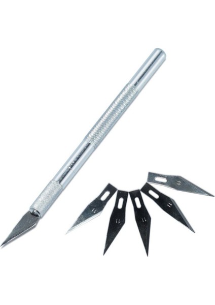Kretuar Bıçağı 10 Yedek Uç Metal