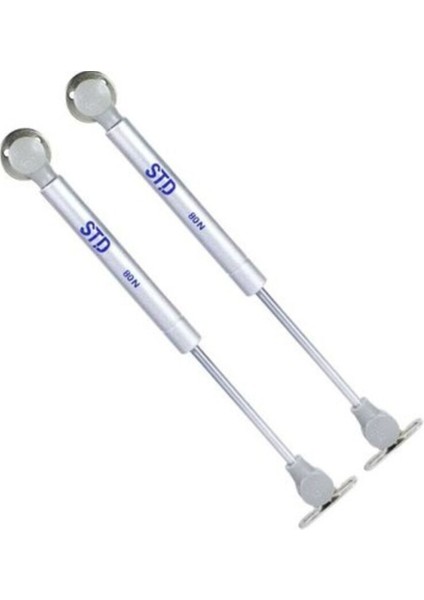 (2 Adet) Dolap Amortisörü Gazlı Piston Kapak Hidroliği 27 cm 100N - Mobilya Bağlantı Elemanları - Be