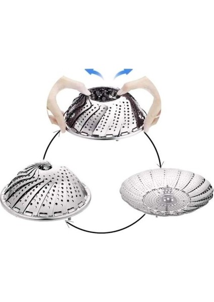 Paslanmaz Çelik Buharda Pişirme Sepeti fırsatları