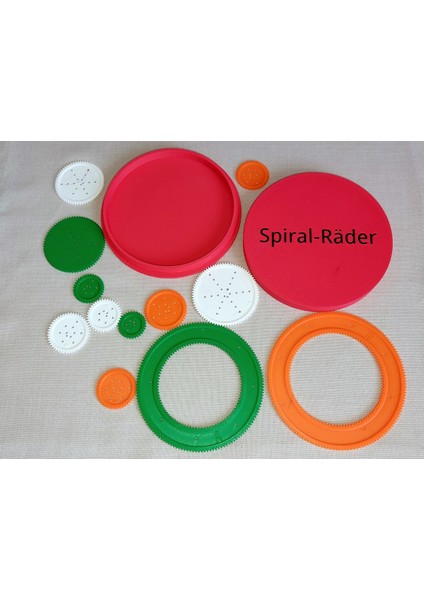3D Baskılı Spirograf Dişlileri Için Kutu