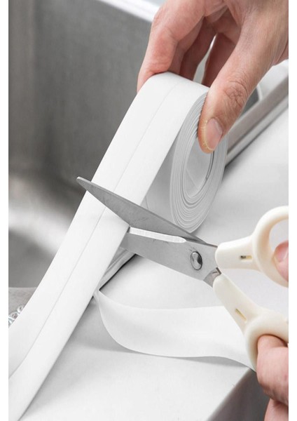 1,5 mt Su Sızdırmaz Bant Mutfak Lavabo Klozet Duşakabin Derz Duvar Bandı Fayans Derz Dolgu Kapatıcı fiyatları