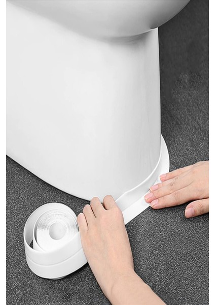 1,5 mt Su Sızdırmaz Bant Mutfak Lavabo Klozet Duşakabin Derz Duvar Bandı Fayans Derz Dolgu Kapatıcı fırsatları