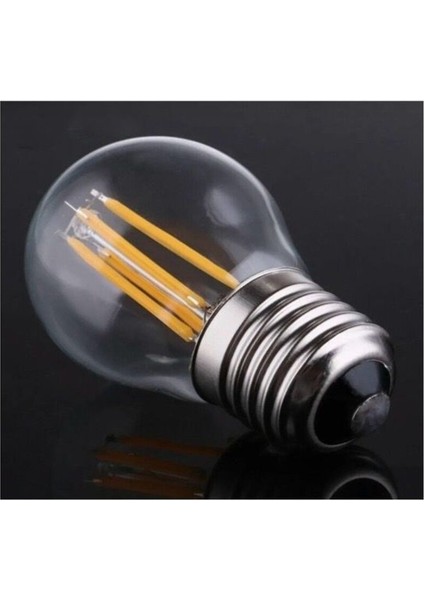 G45 Şeffaf Cam E27 Mini LED Ampul - 6500 Kelvin Beyaz Tekli Beyaz Işık E27 LED Ampul 0 - 250 Watt Yo modelleri