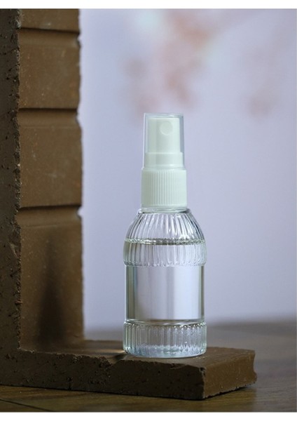 10 Adet 50 ml Sprey Başlıklı Est Likit Mürekkep - Dezenfektan - Kolonya Boş Şişesi 50 ml 10'lu