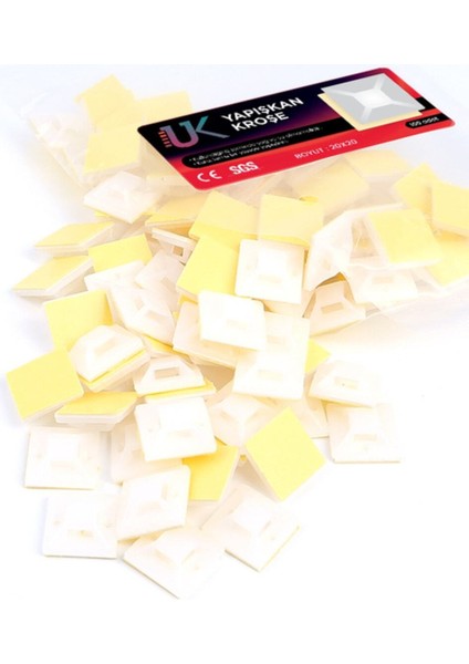 Yapışkan Kroşe 25X25 100 Adet - Süper Güçlü Yapıştırıcı Süper Güçlü Yapıştırıcı fiyatları