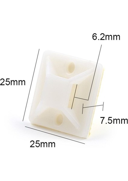 Yapışkan Kroşe 25X25 100 Adet - Süper Güçlü Yapıştırıcı Süper Güçlü Yapıştırıcı fırsatları