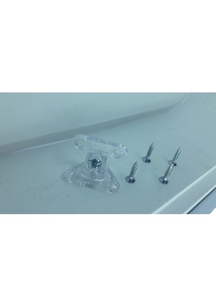 Şeffaf Açılı Çektirme Köşe Kelebek T Bağlantı 4 Adet+Vida Mobilya Bağlantı Elemanları fiyatları